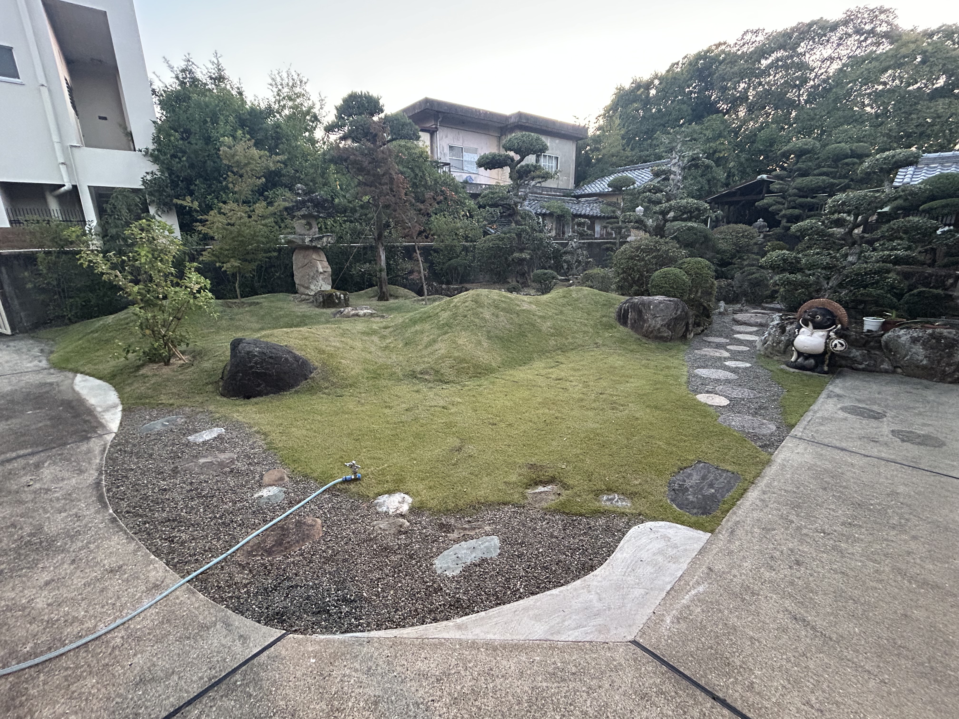 造園歴10年の実績と国家資格が裏打ちする高品質な施工の写真